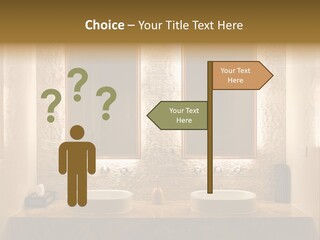 Architecture Lamp Granite PowerPoint Template