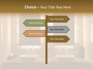 Architecture Lamp Granite PowerPoint Template