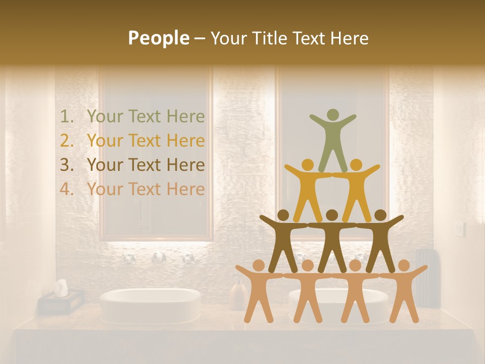 Architecture Lamp Granite PowerPoint Template