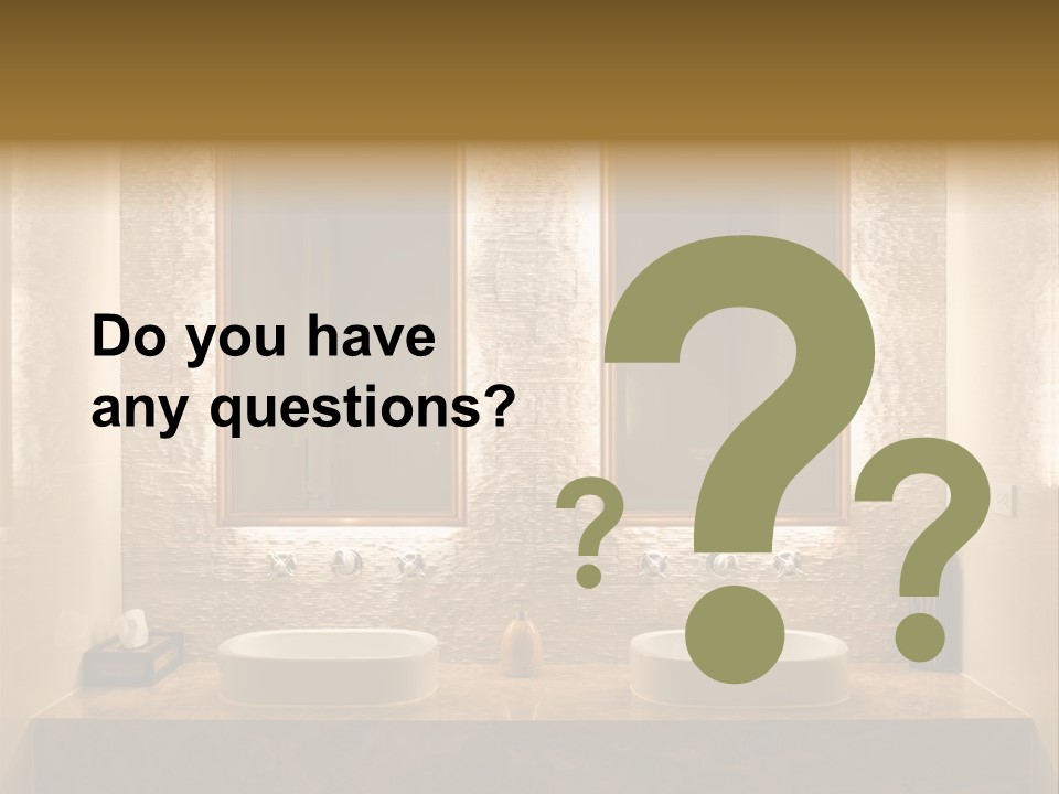 Architecture Lamp Granite PowerPoint Template