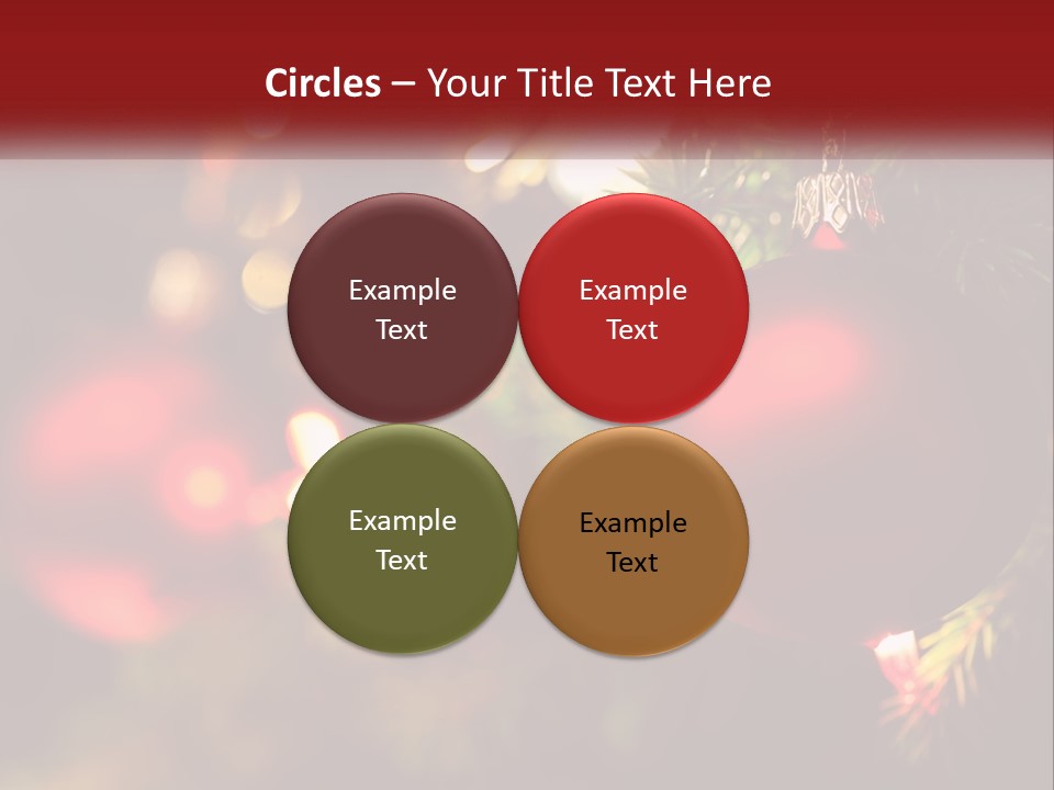 Decoration Horizontal Shiny PowerPoint Template