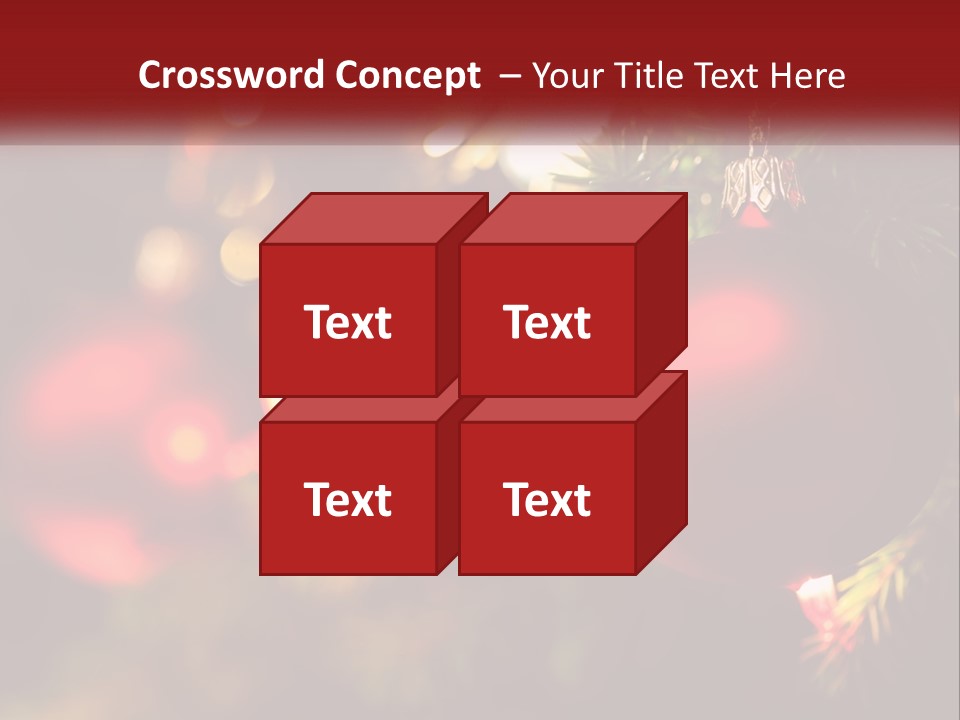 Decoration Horizontal Shiny PowerPoint Template