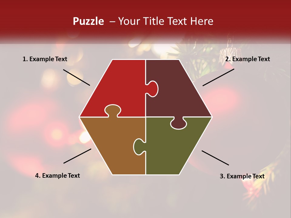 Decoration Horizontal Shiny PowerPoint Template