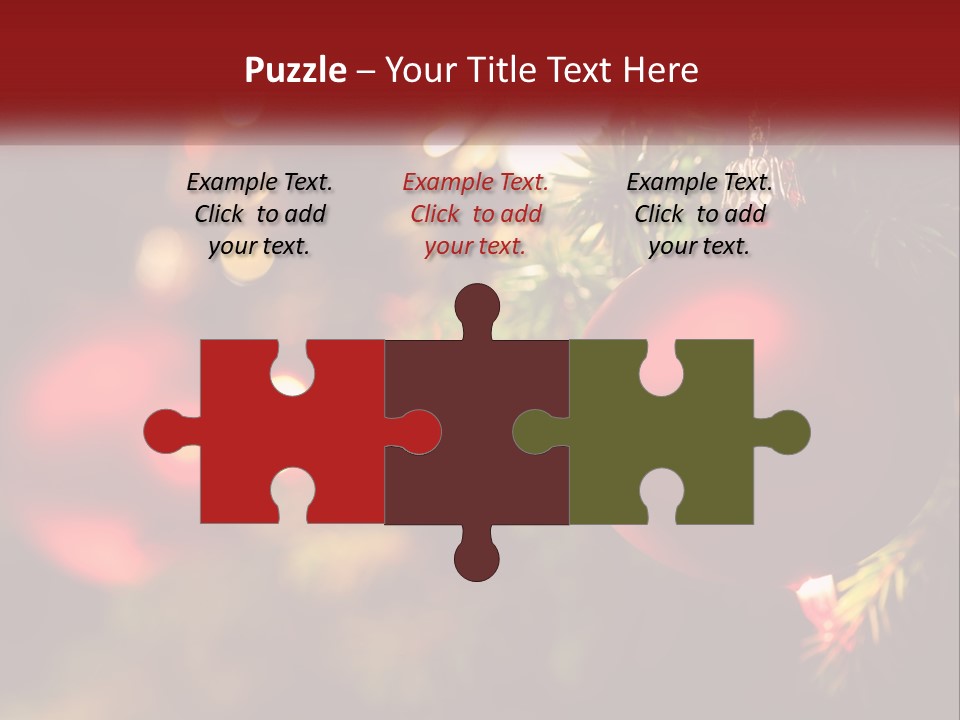 Decoration Horizontal Shiny PowerPoint Template