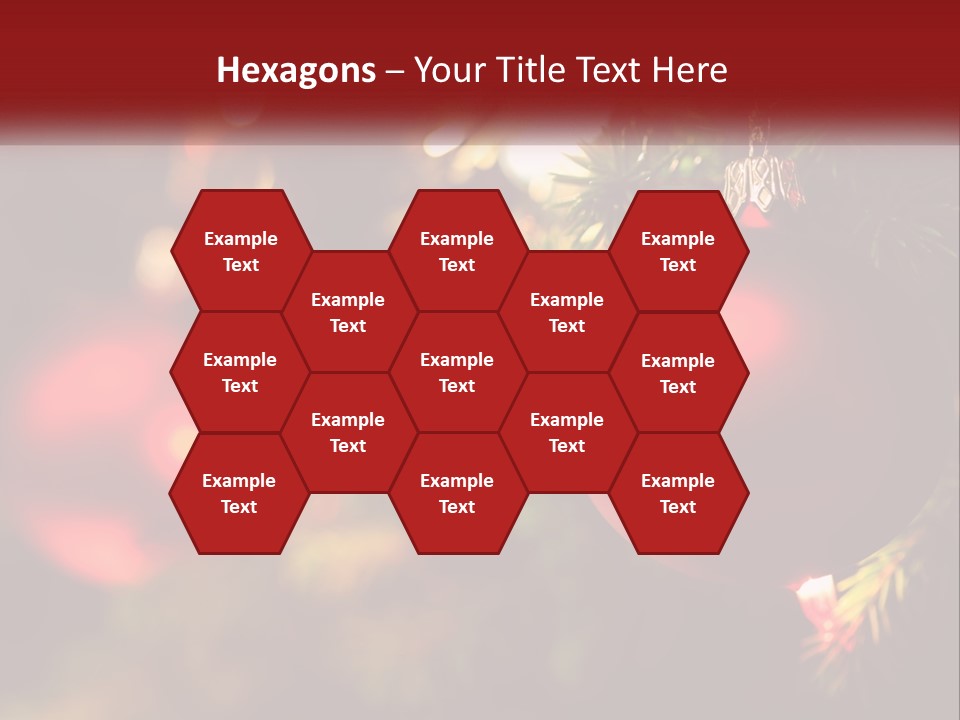 Decoration Horizontal Shiny PowerPoint Template