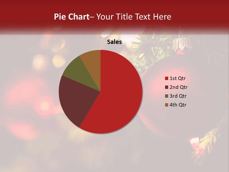 Decoration Horizontal Shiny PowerPoint Template