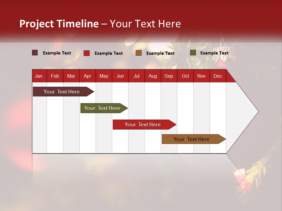 Decoration Horizontal Shiny PowerPoint Template