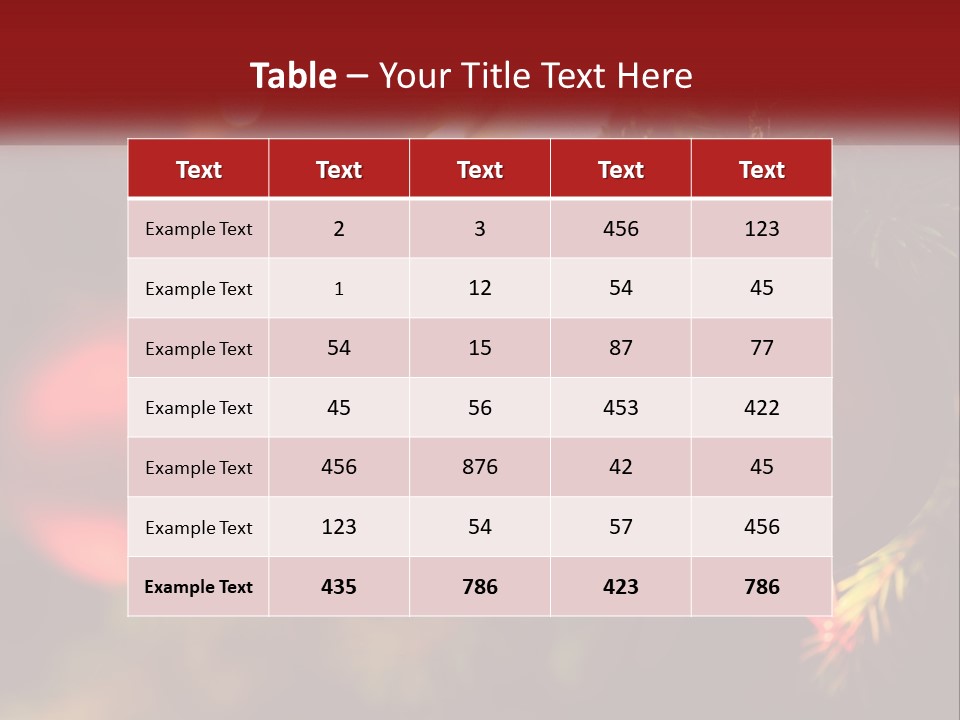 Decoration Horizontal Shiny PowerPoint Template