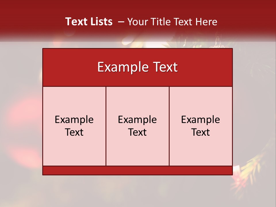 Decoration Horizontal Shiny PowerPoint Template
