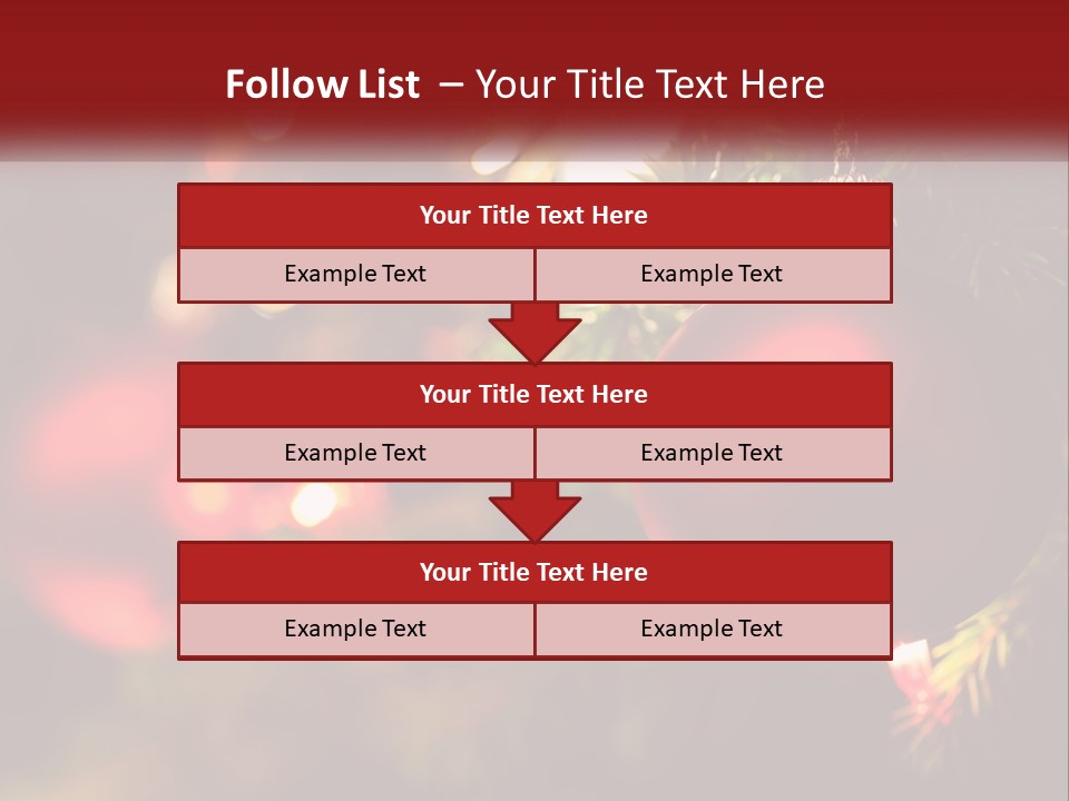 Decoration Horizontal Shiny PowerPoint Template