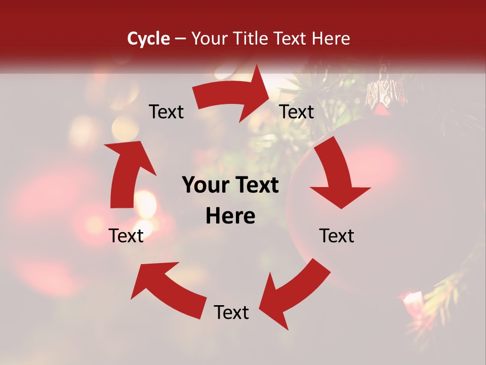 Decoration Horizontal Shiny PowerPoint Template