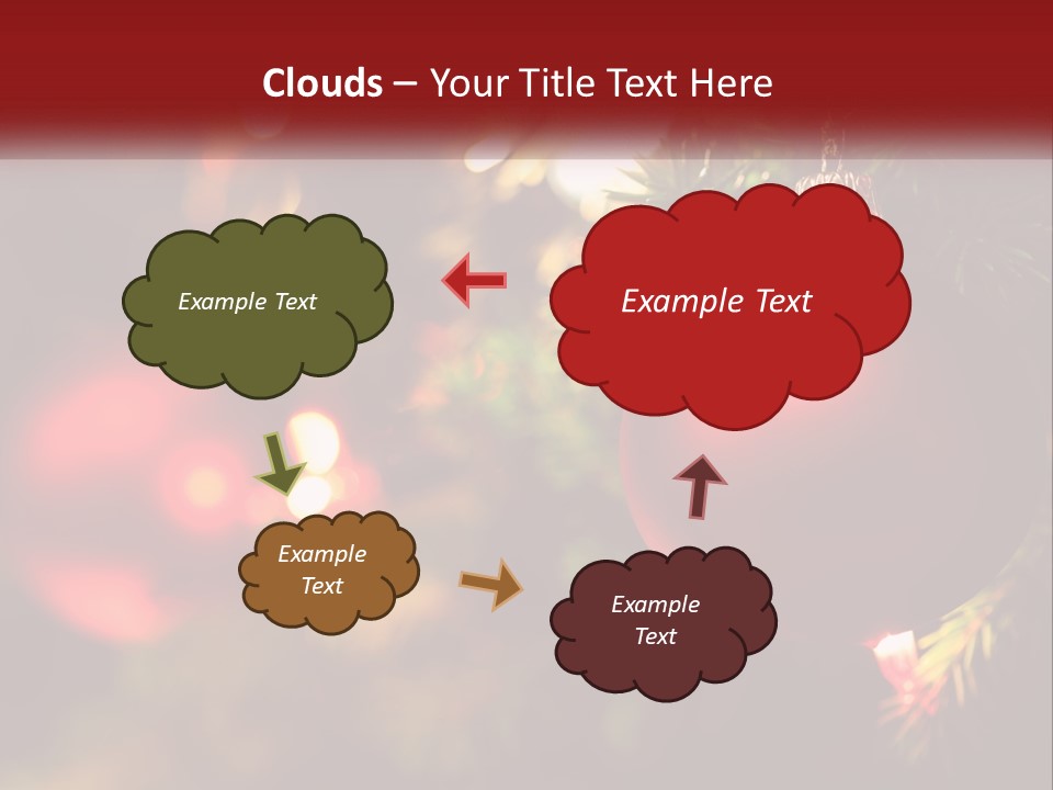 Decoration Horizontal Shiny PowerPoint Template