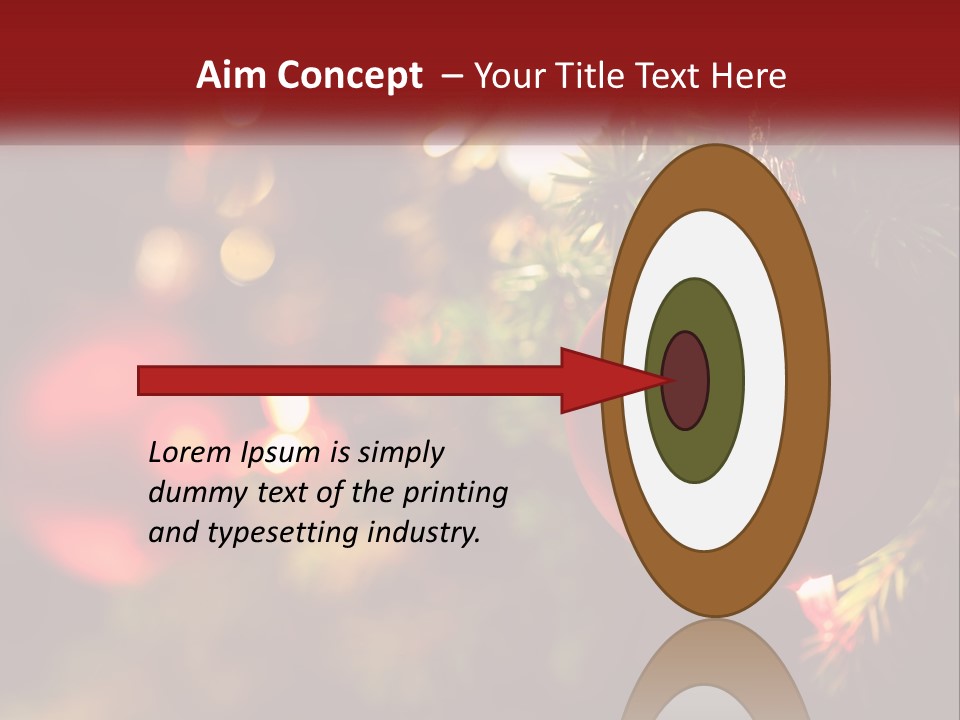 Decoration Horizontal Shiny PowerPoint Template