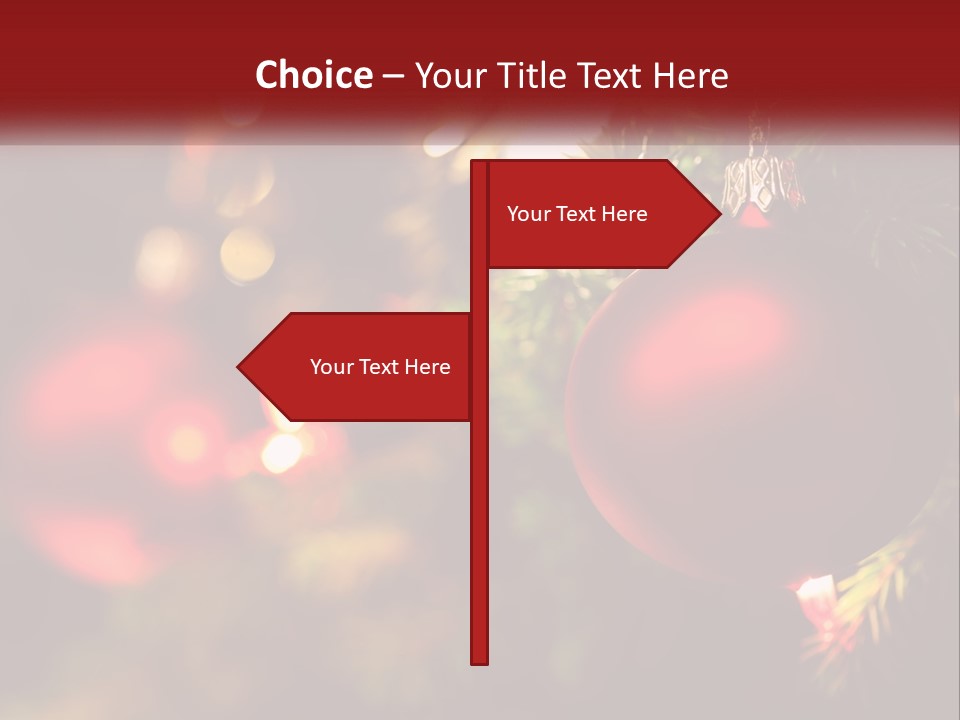 Decoration Horizontal Shiny PowerPoint Template