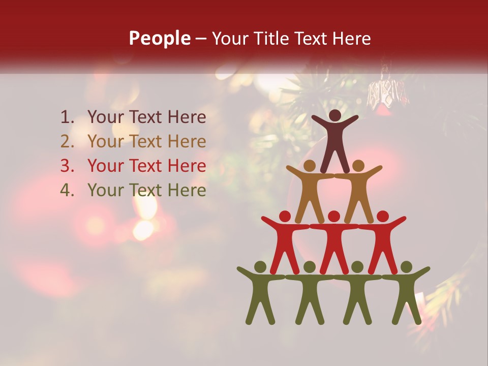 Decoration Horizontal Shiny PowerPoint Template