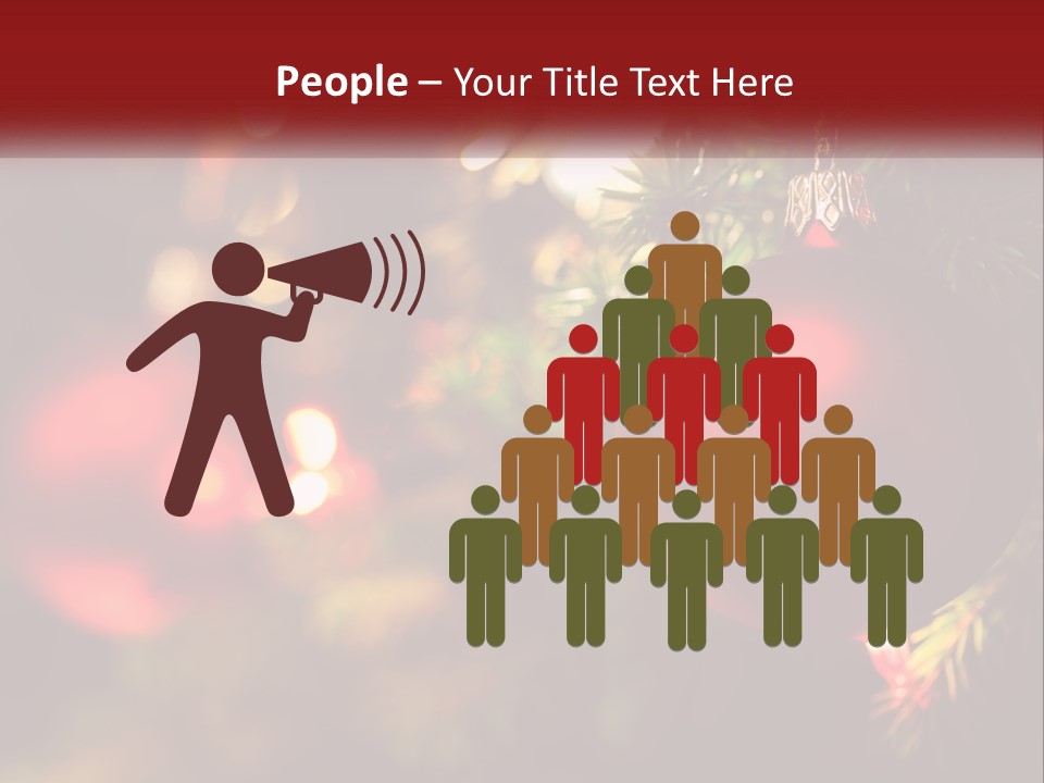 Decoration Horizontal Shiny PowerPoint Template