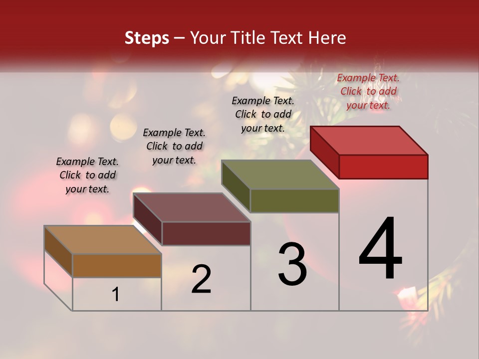 Decoration Horizontal Shiny PowerPoint Template