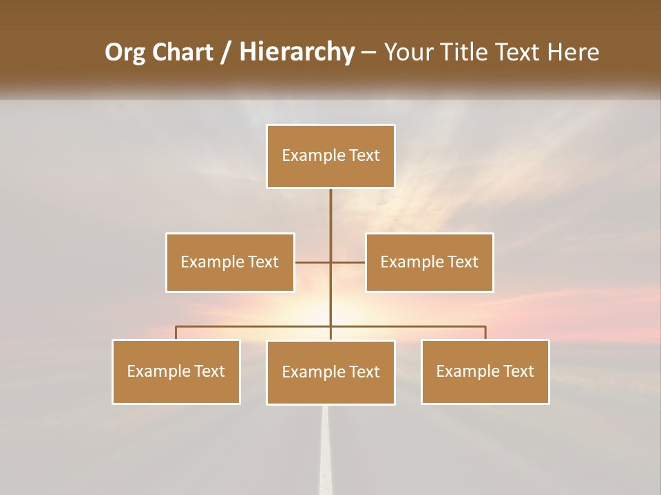 Destination Horizon Green PowerPoint Template