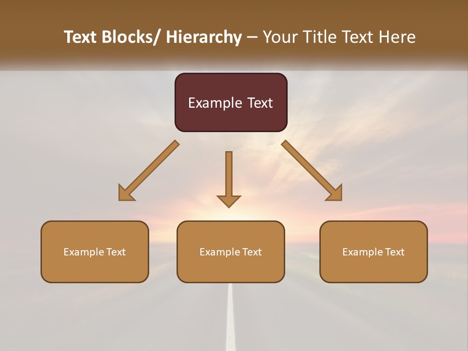 Destination Horizon Green PowerPoint Template