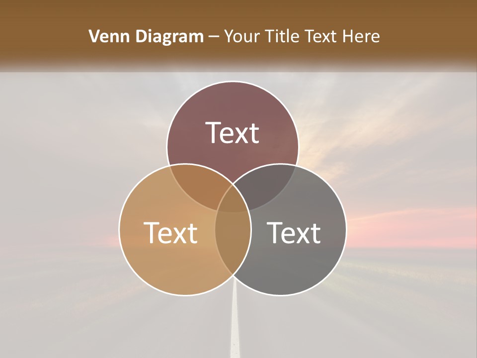 Destination Horizon Green PowerPoint Template