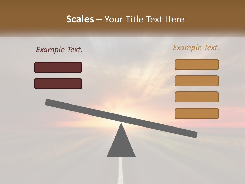 Destination Horizon Green PowerPoint Template