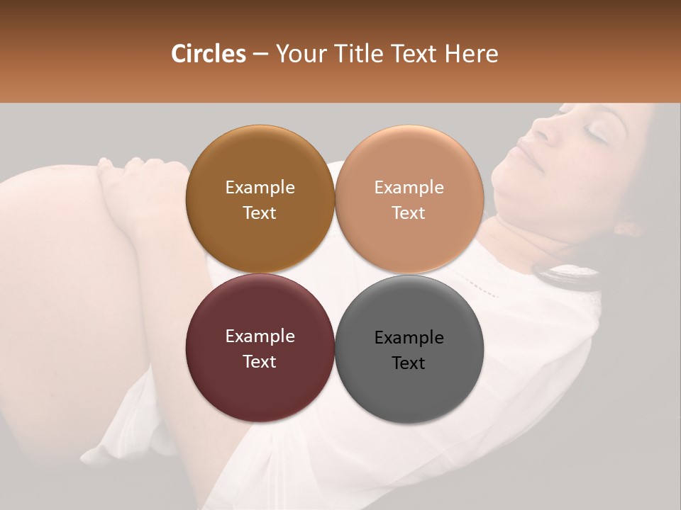 Tummy Mother Mum PowerPoint Template