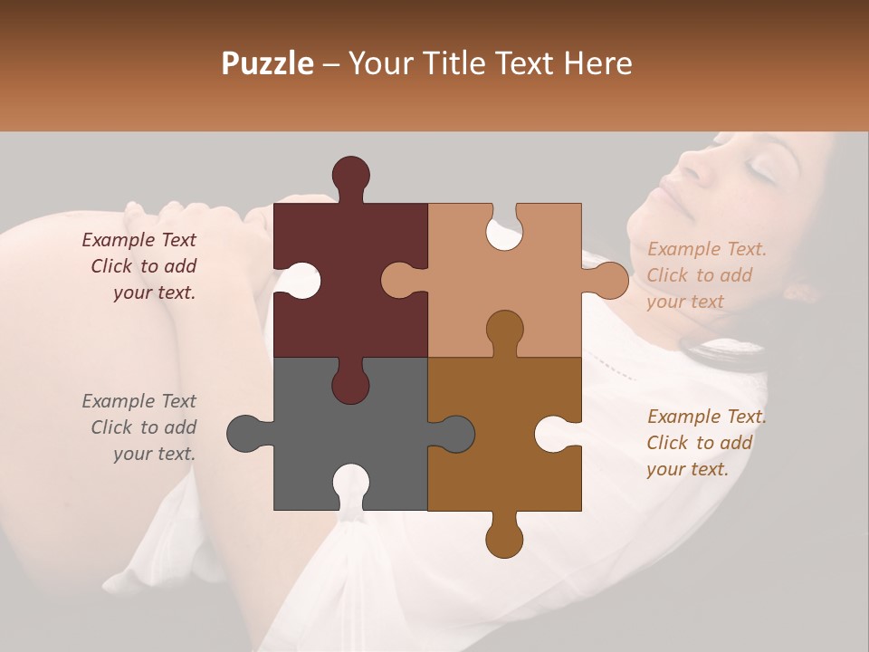 Tummy Mother Mum PowerPoint Template