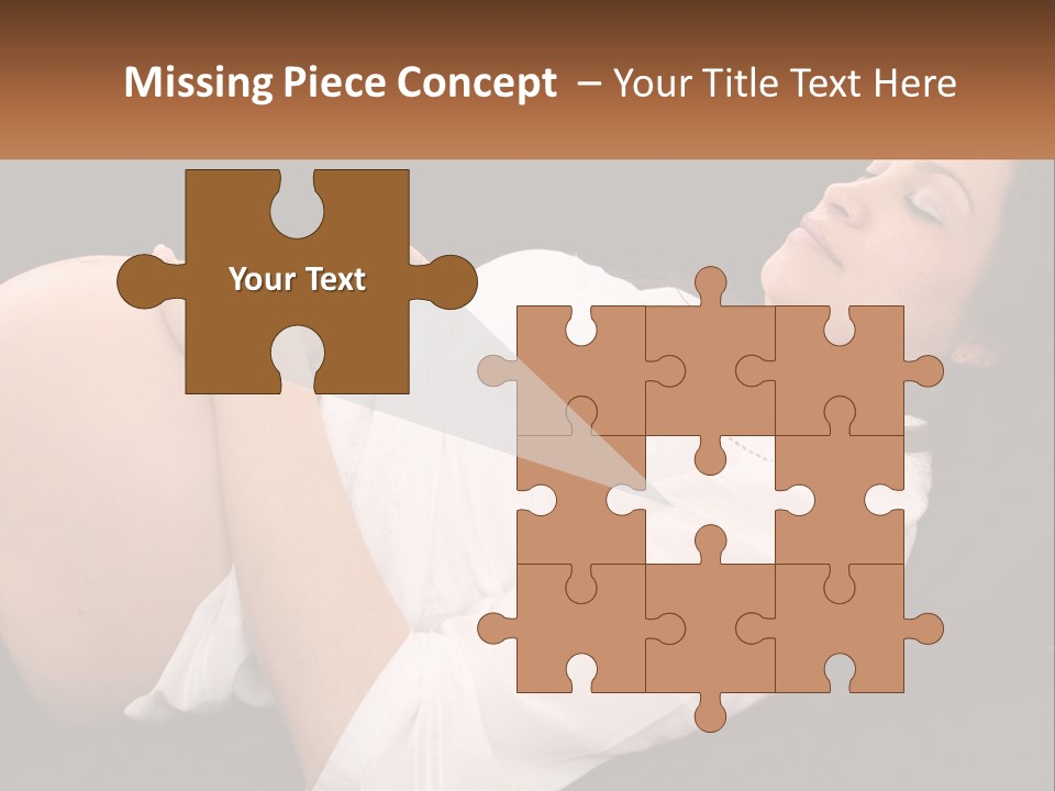 Tummy Mother Mum PowerPoint Template