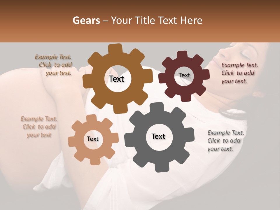 Tummy Mother Mum PowerPoint Template