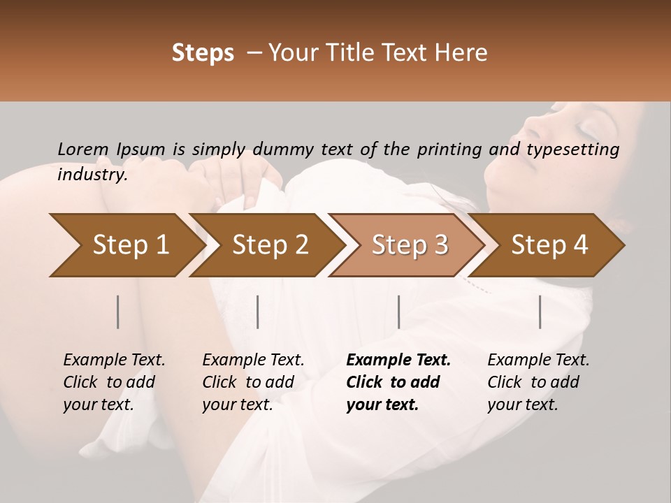 Tummy Mother Mum PowerPoint Template