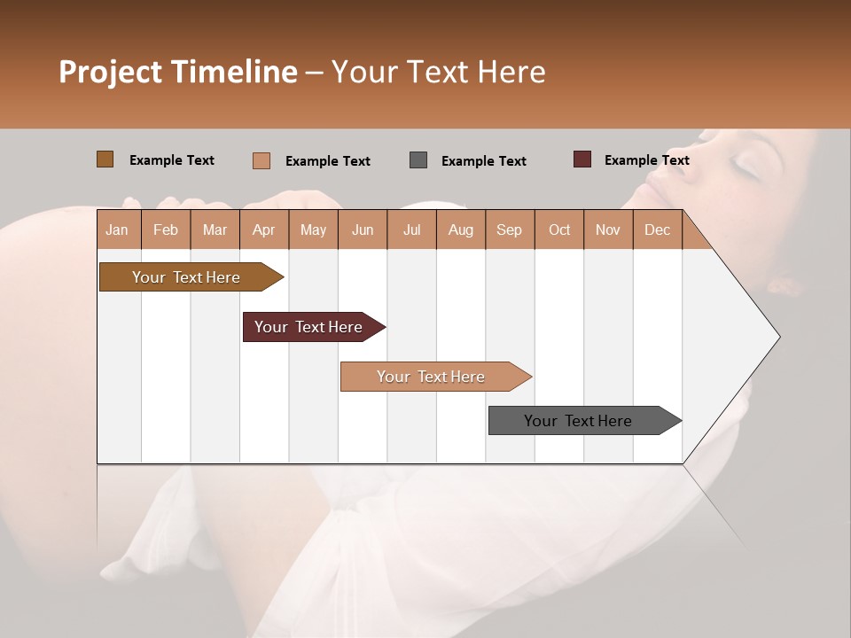 Tummy Mother Mum PowerPoint Template