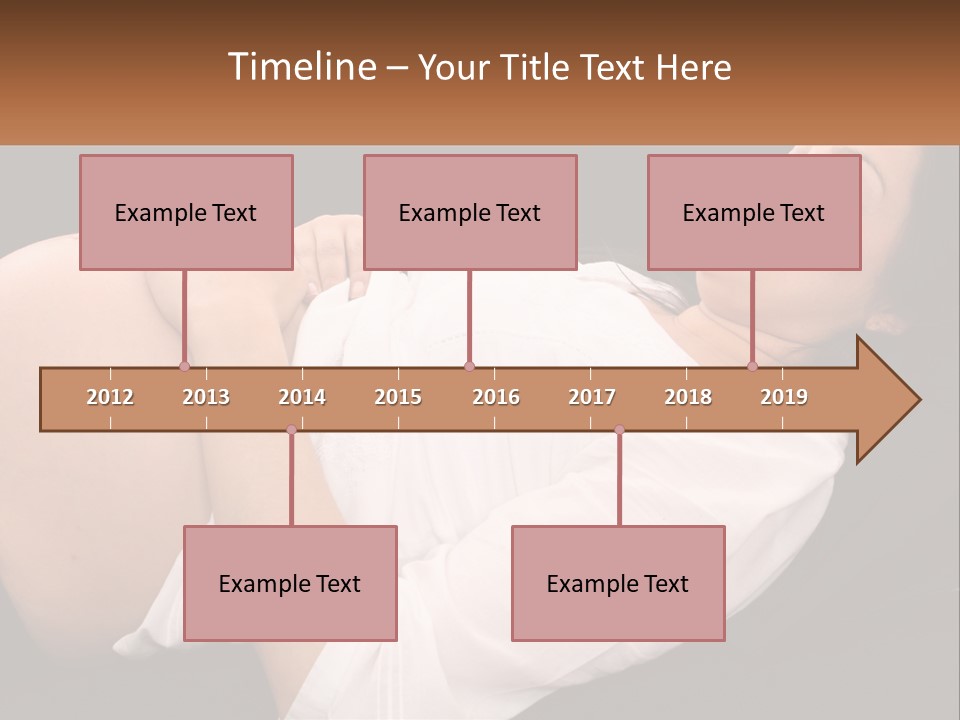 Tummy Mother Mum PowerPoint Template