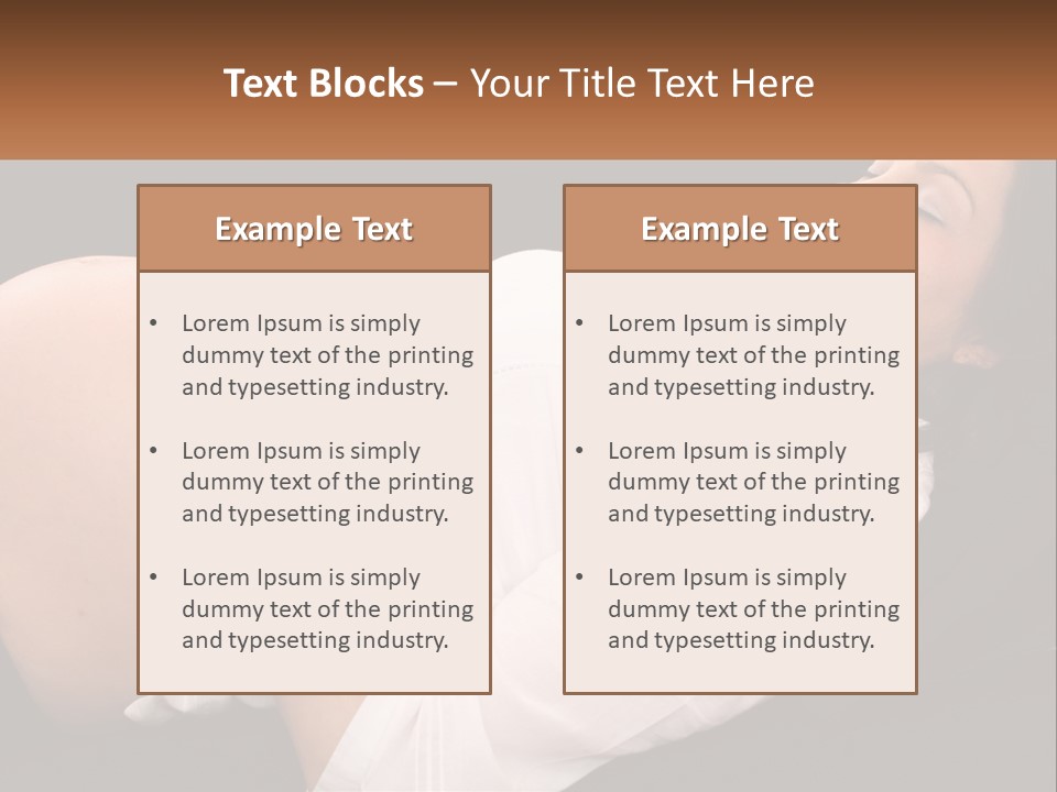 Tummy Mother Mum PowerPoint Template