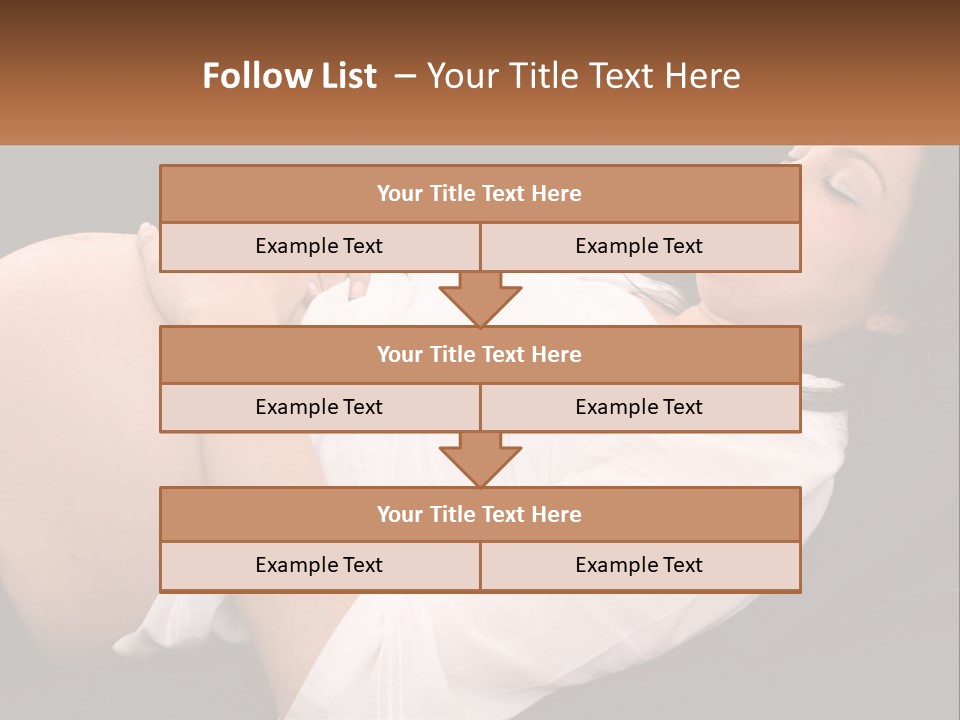 Tummy Mother Mum PowerPoint Template