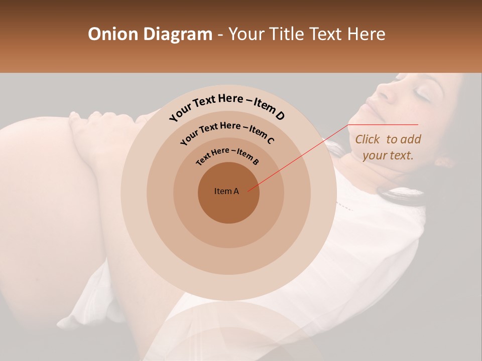 Tummy Mother Mum PowerPoint Template