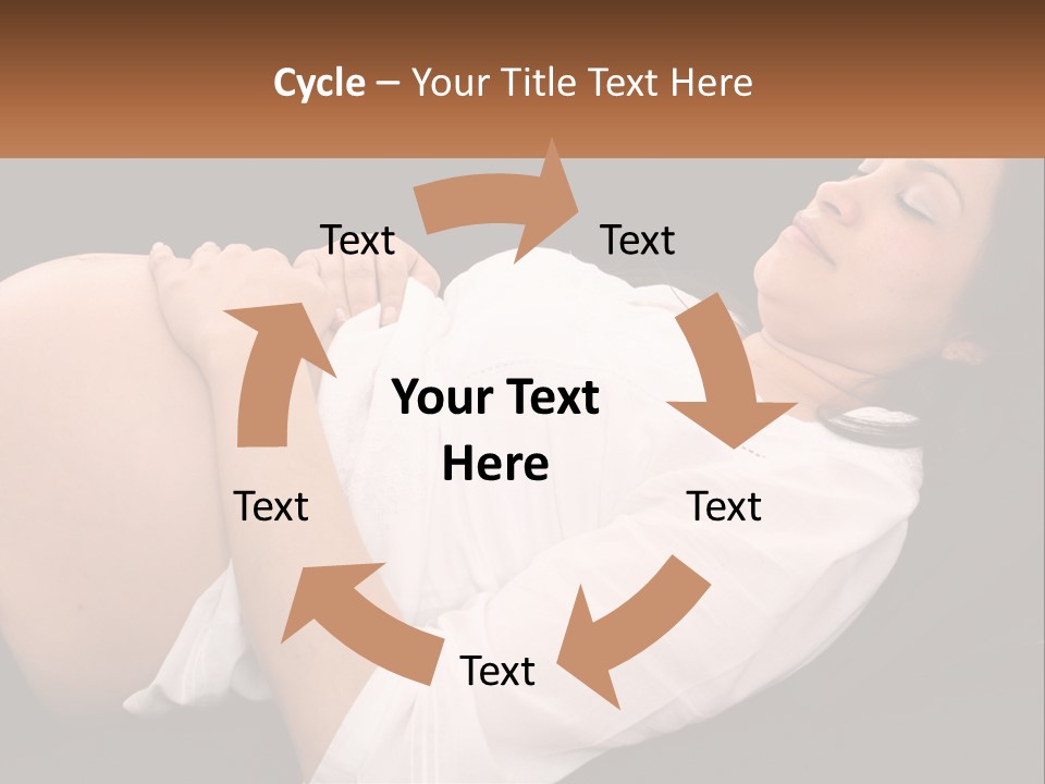 Tummy Mother Mum PowerPoint Template