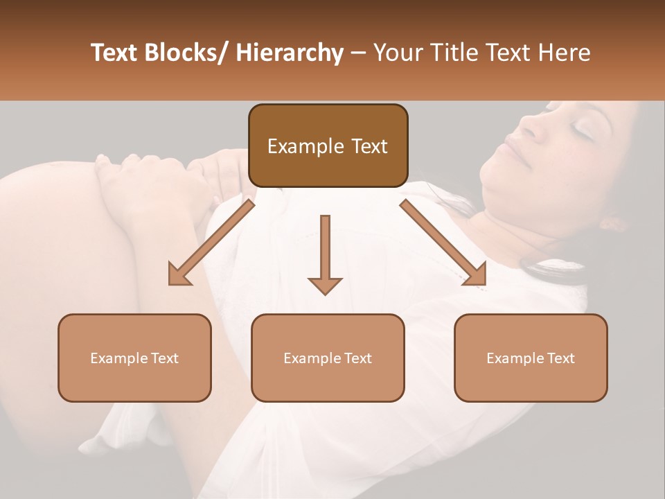 Tummy Mother Mum PowerPoint Template