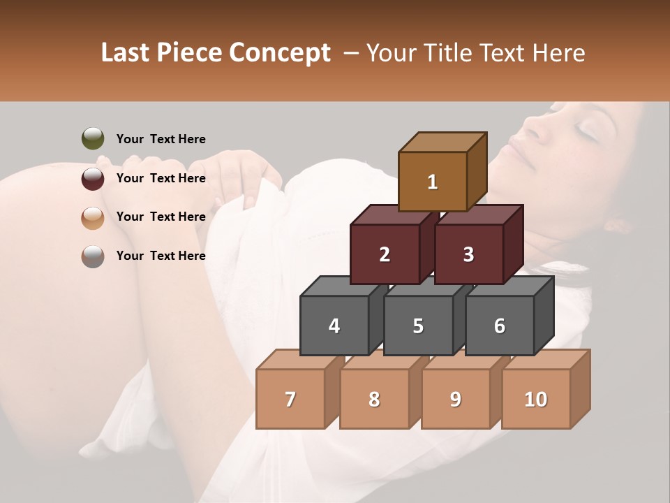 Tummy Mother Mum PowerPoint Template