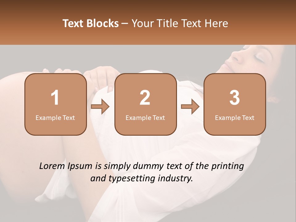 Tummy Mother Mum PowerPoint Template