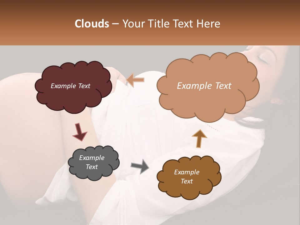 Tummy Mother Mum PowerPoint Template