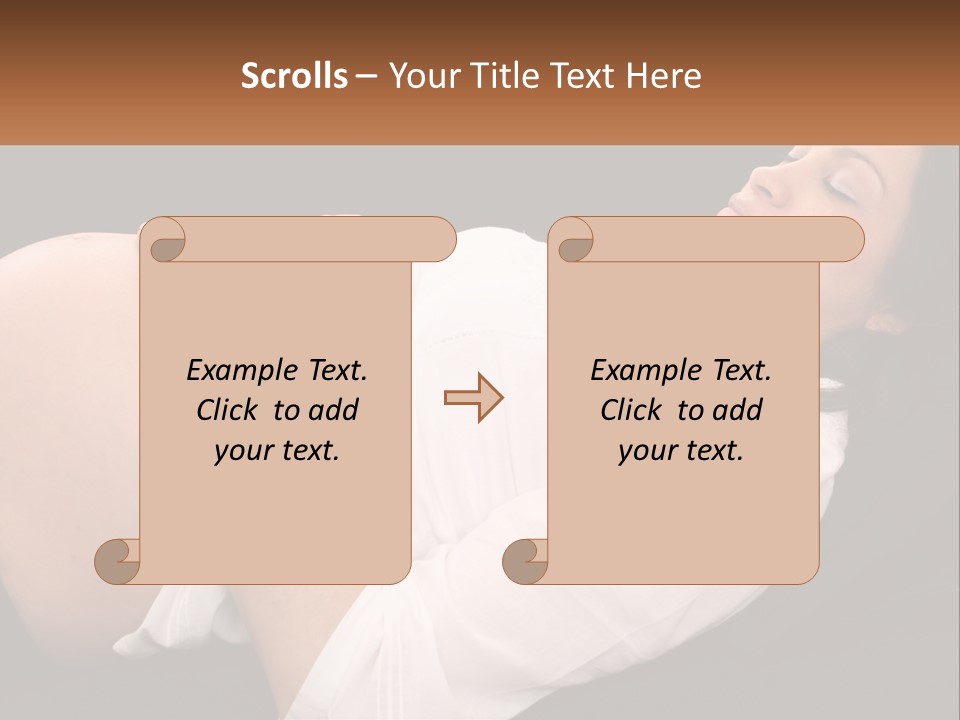 Tummy Mother Mum PowerPoint Template