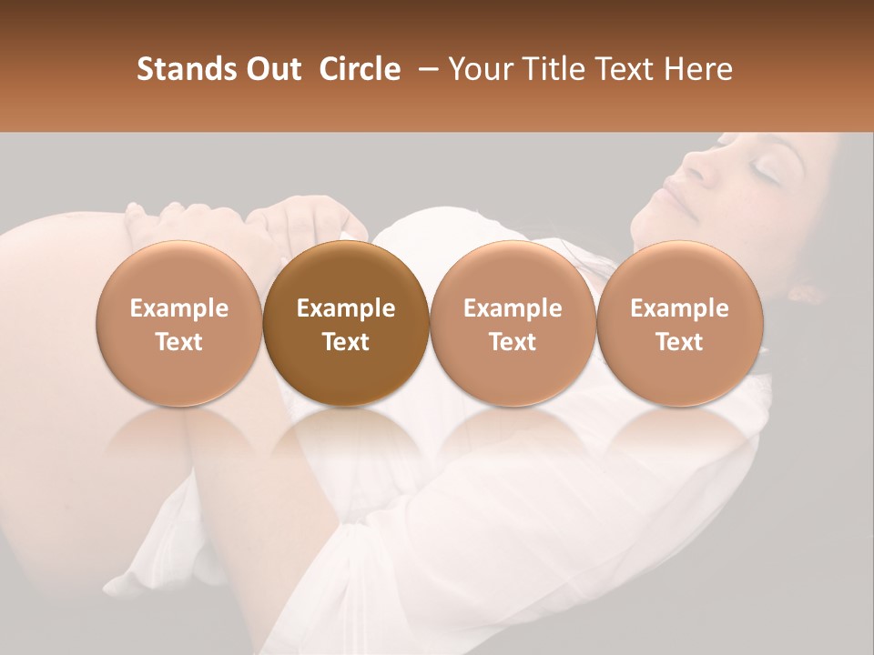 Tummy Mother Mum PowerPoint Template