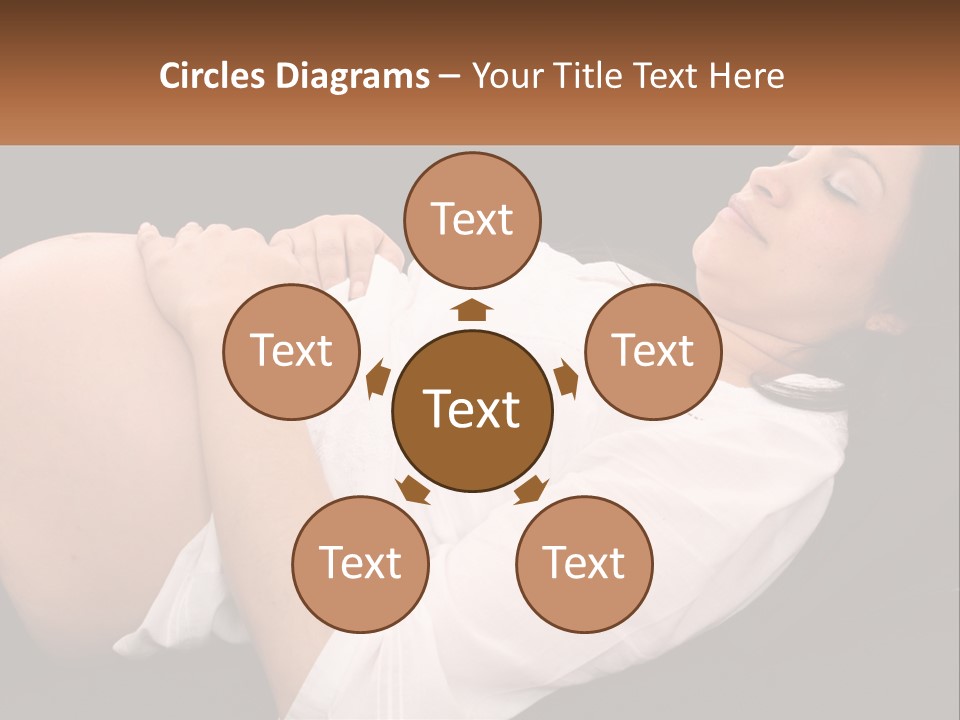 Tummy Mother Mum PowerPoint Template