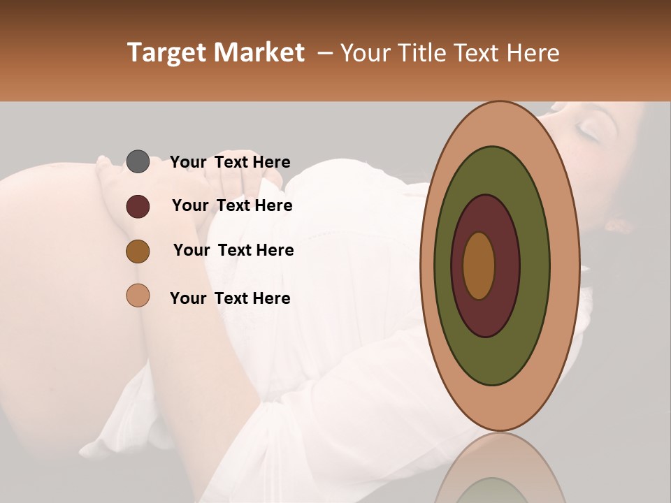 Tummy Mother Mum PowerPoint Template