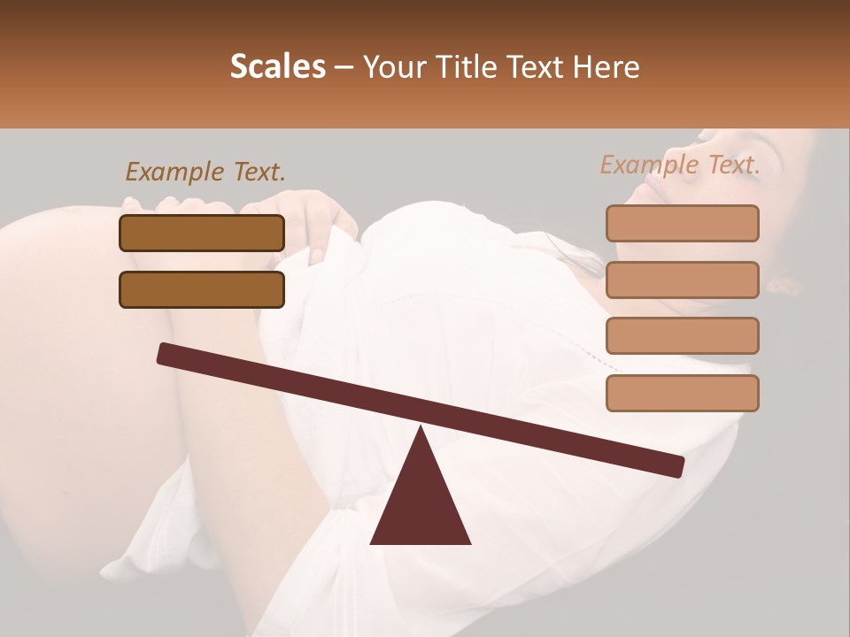 Tummy Mother Mum PowerPoint Template