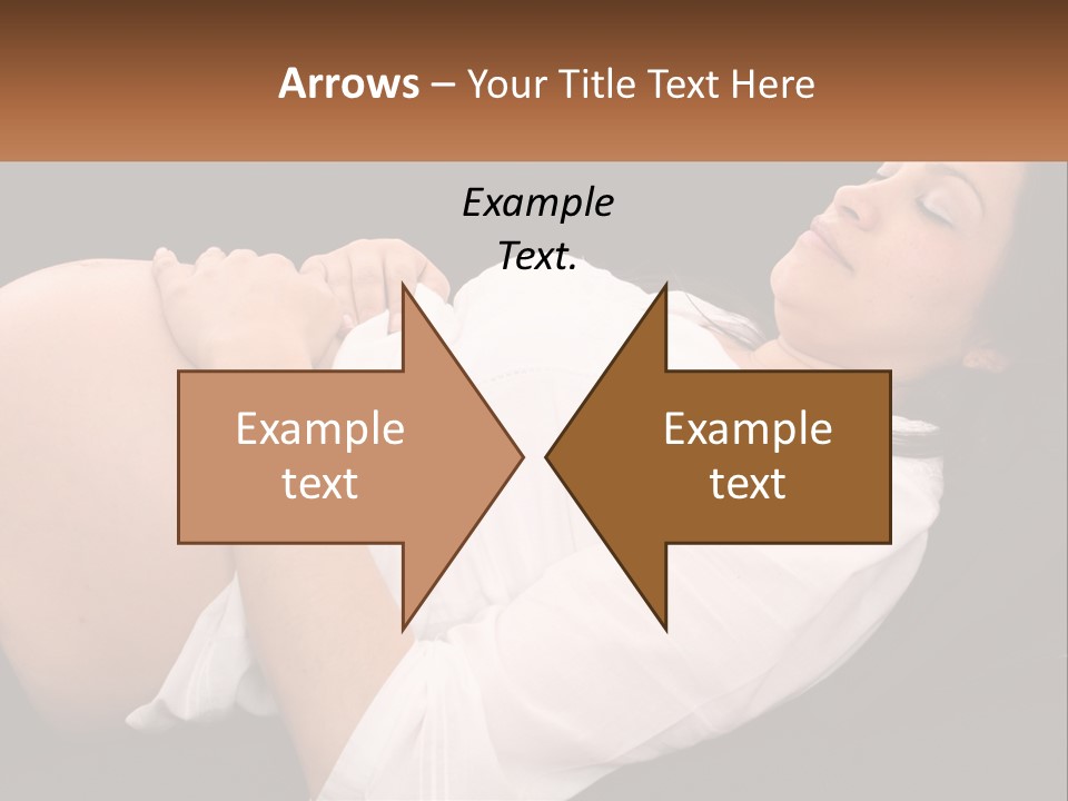 Tummy Mother Mum PowerPoint Template