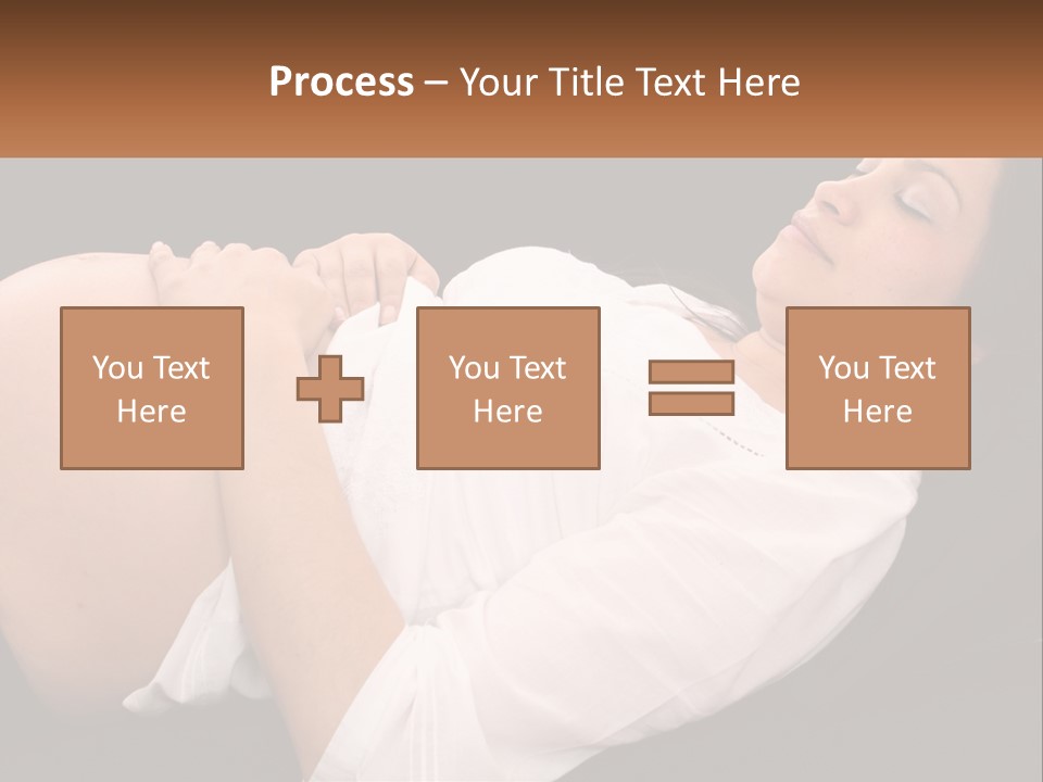 Tummy Mother Mum PowerPoint Template