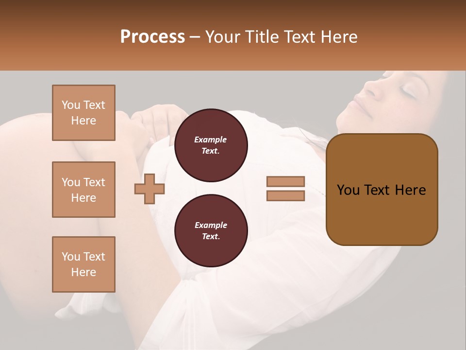 Tummy Mother Mum PowerPoint Template