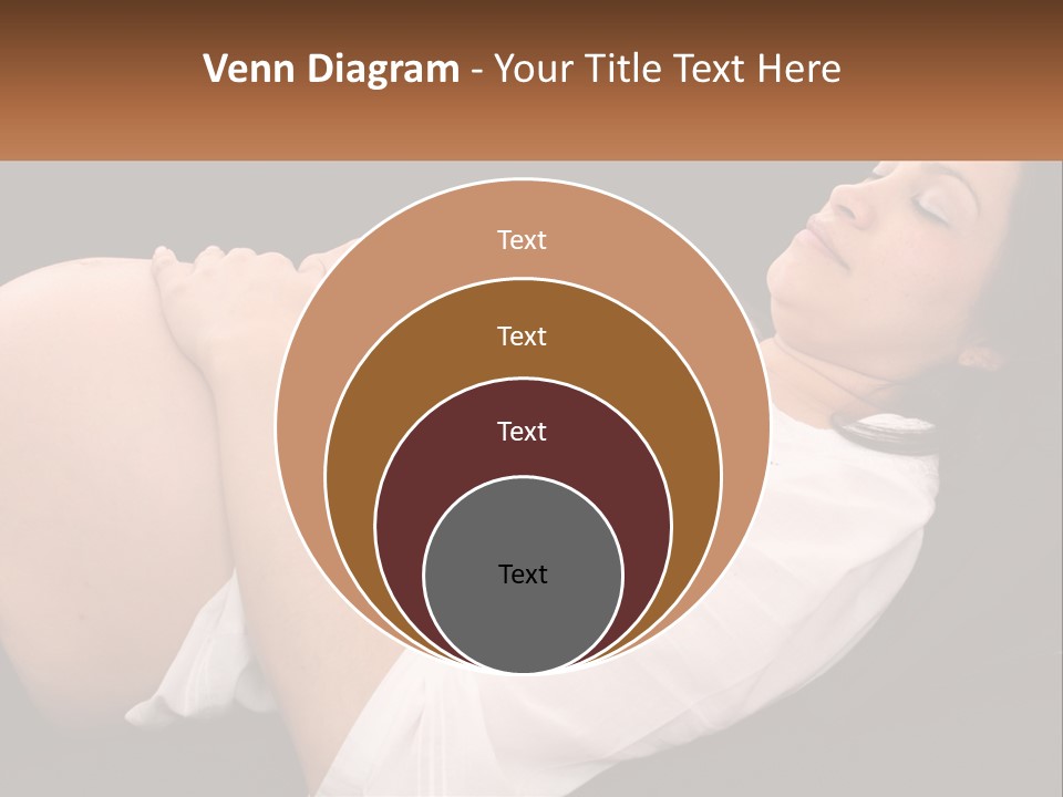 Tummy Mother Mum PowerPoint Template