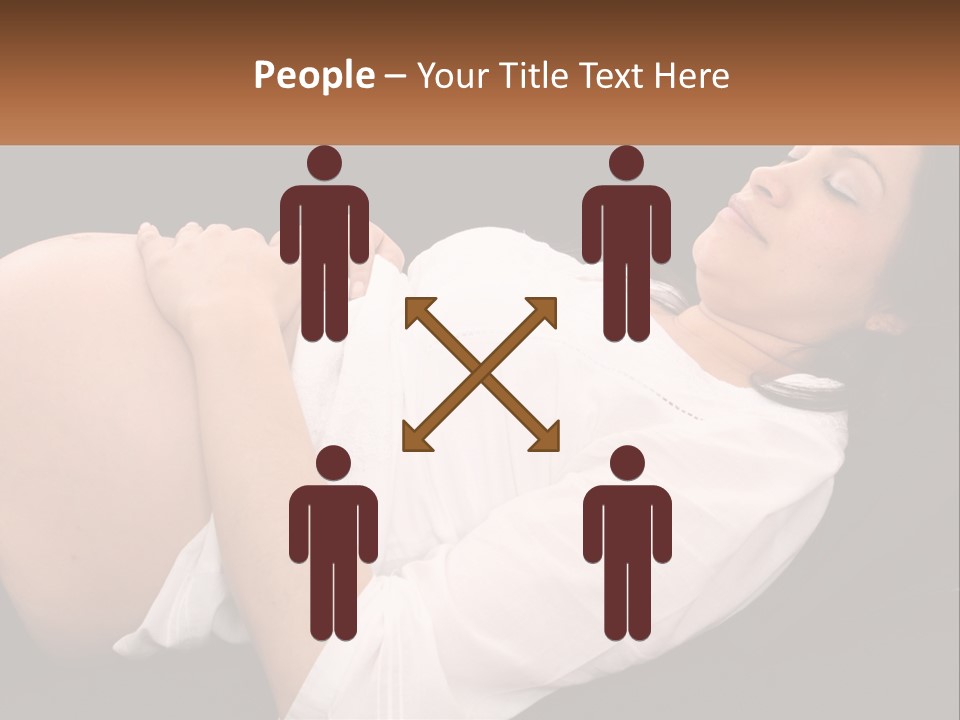 Tummy Mother Mum PowerPoint Template